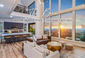Barn Retreat: Scenic Views, Pool, Gourmet Kitchen!